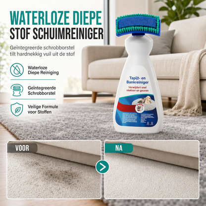 Waterloze reiniger voor textiel en tapijt – productafbeelding