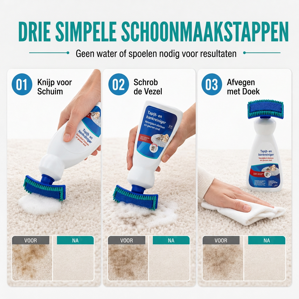Waterloze reiniger voor textiel en tapijt – productafbeelding