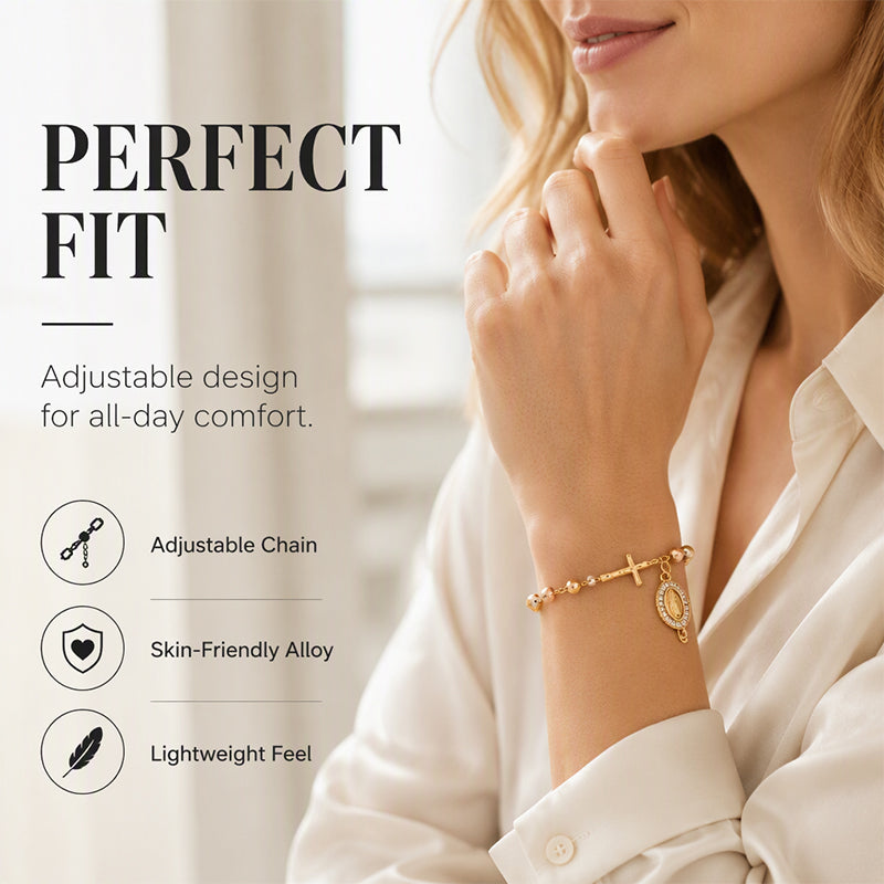 Verstelbare kralenarmband – productafbeelding