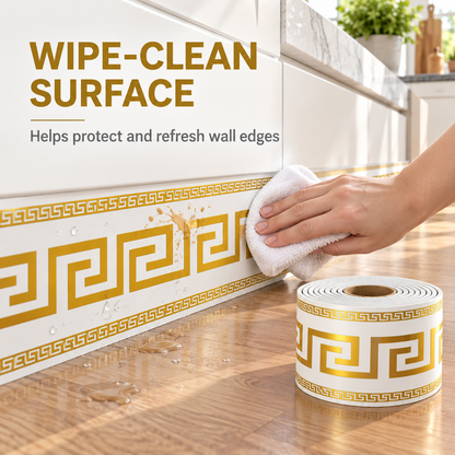 Zelfklevende decoratieve wandrand – productafbeelding