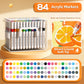 Acrylmarkers met flexibele penseelpunt – productafbeelding
