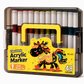 Acrylmarkers met flexibele penseelpunt – productafbeelding