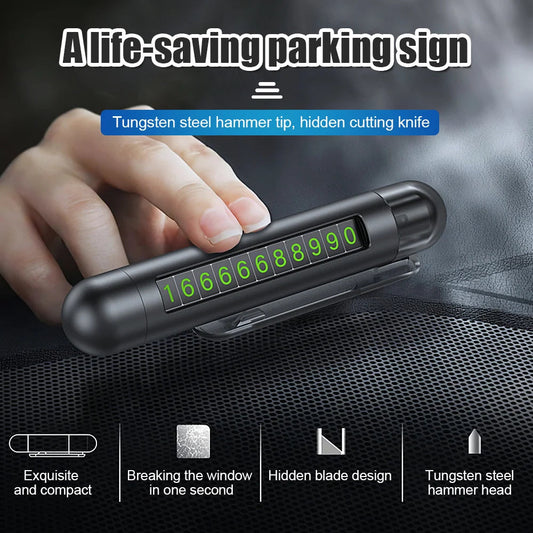 Multifunctionele noodhamer voor auto – productafbeelding