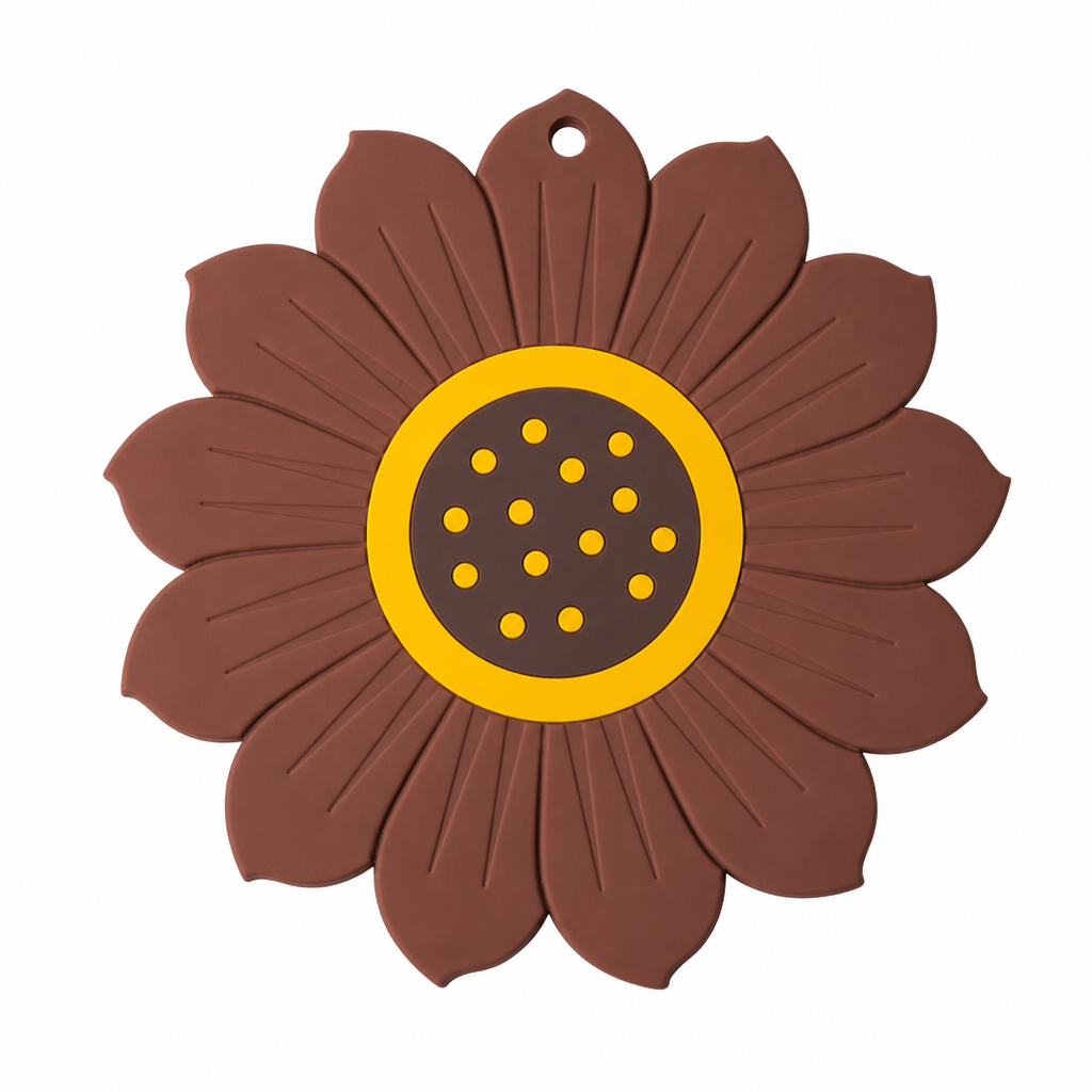 Bloemvormige placemat en onderzetter – productafbeelding