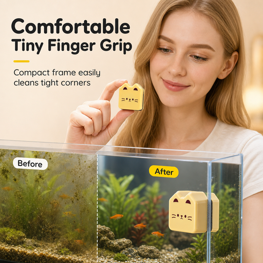 Magnetische aquariumruitreiniger – productafbeelding