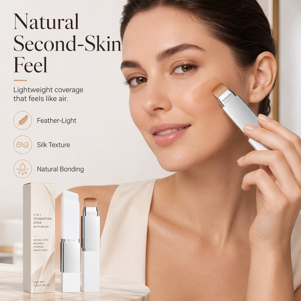Foundationstick met blendingapplicator – productafbeelding