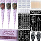 Henna-set voor tijdelijke lichaamsdecoratie – productafbeelding