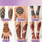 Henna-set voor tijdelijke lichaamsdecoratie – productafbeelding