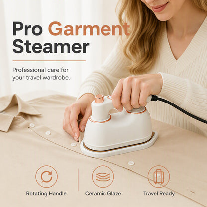 Handstomer en strijkijzer voor kleding – productafbeelding