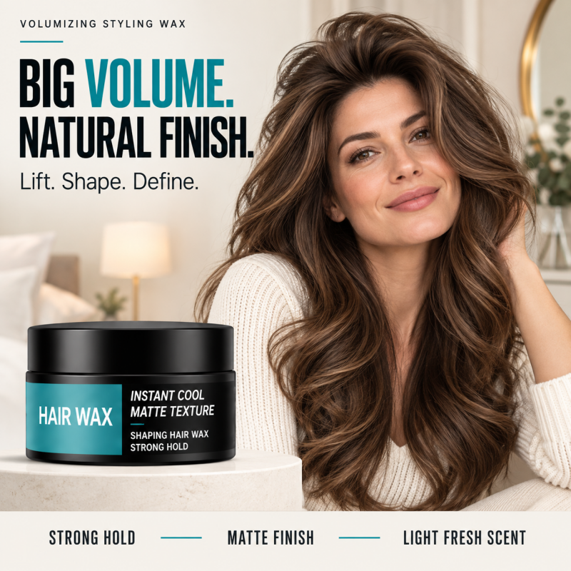 Matte haarwax of stylingklei – productafbeelding