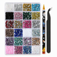 Strass-steentjesset voor nagelkunst – productafbeelding