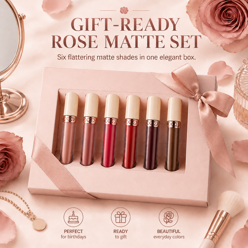 Vloeibare lipstick met matte finish – productafbeelding