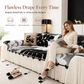 Zachte bankhoes met decoratieve zoom – productafbeelding