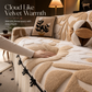 Zachte bankhoes met decoratieve zoom – productafbeelding