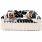 Zachte bankhoes met decoratieve zoom – productafbeelding