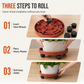 Ronde plantenroller met zwenkwielen – productafbeelding