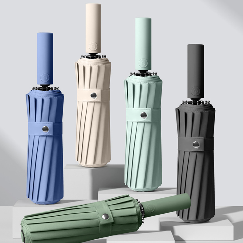 Automatische paraplu met zonwerende coating – productafbeelding