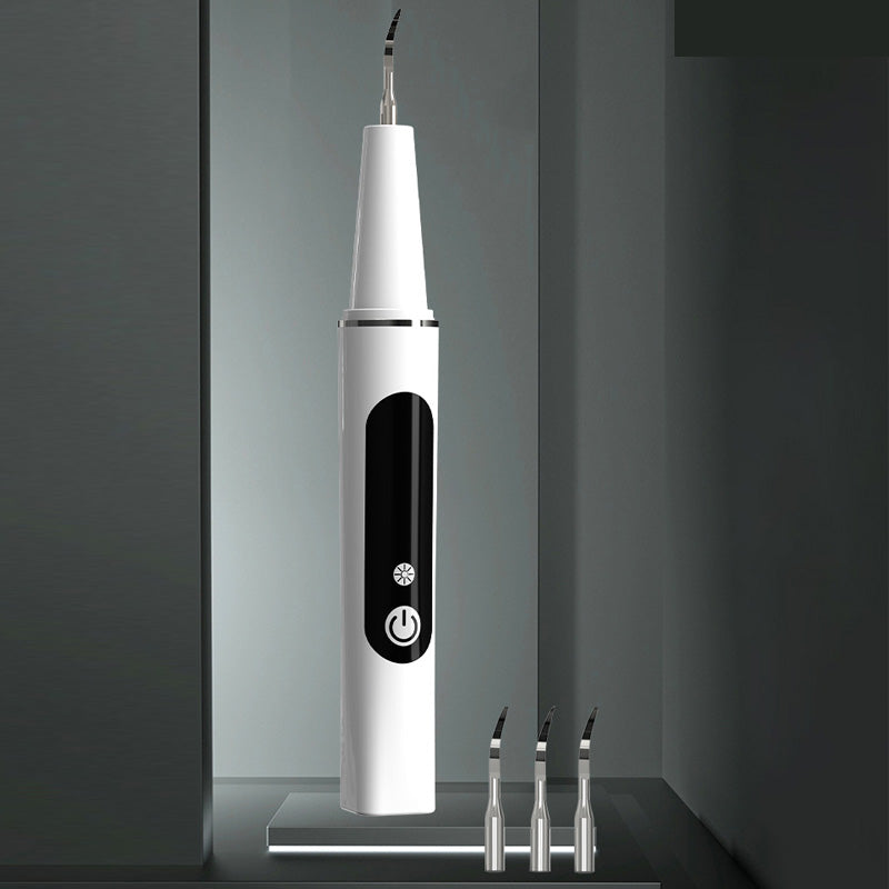Oplaadbaar tandreinigingsapparaat met ledlicht – productafbeelding