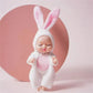 Mini-Babypoppenset met Dierenoutfits – productafbeelding