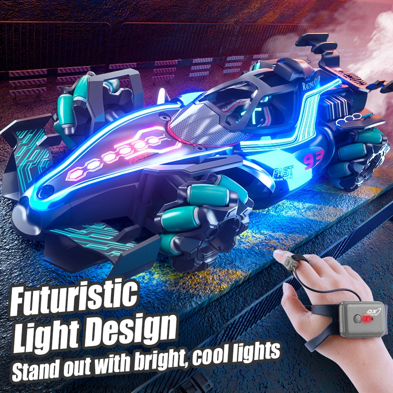 Afstandsbestuurbare Stuntauto met Licht – productafbeelding