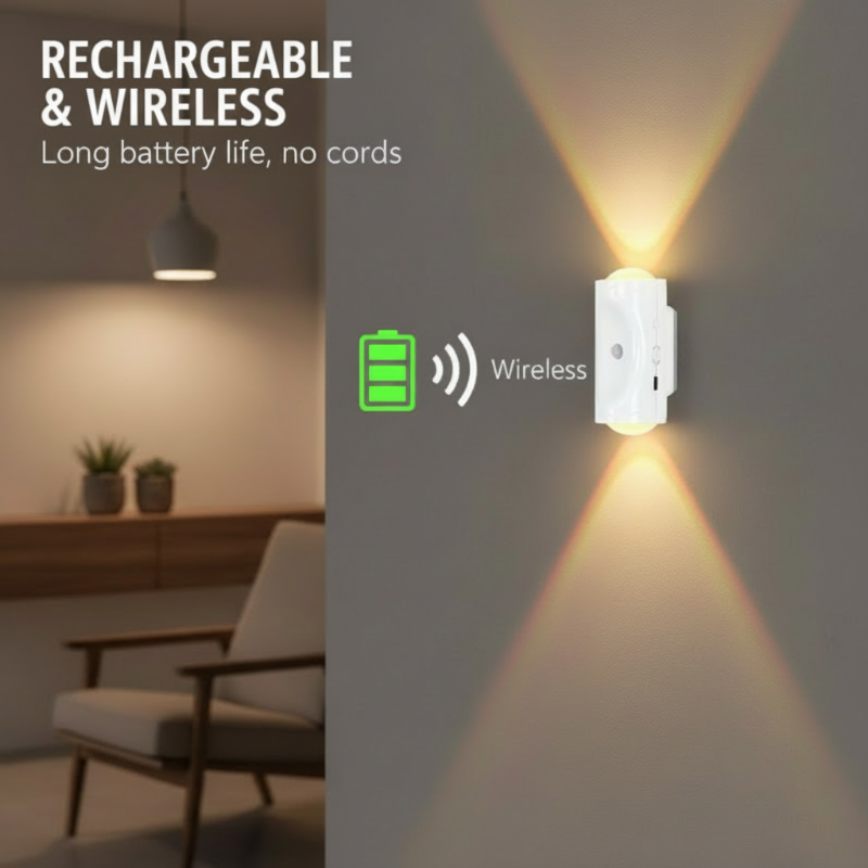 Oplaadbare Magnetische Sensorlamp – productafbeelding