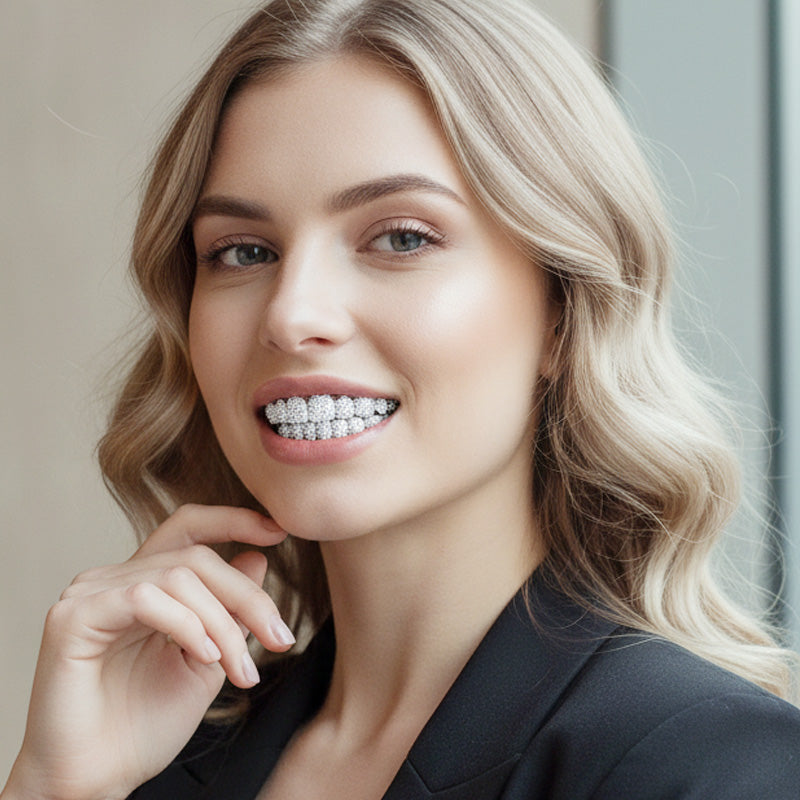Decoratieve Grillz met Zirkonia – productafbeelding