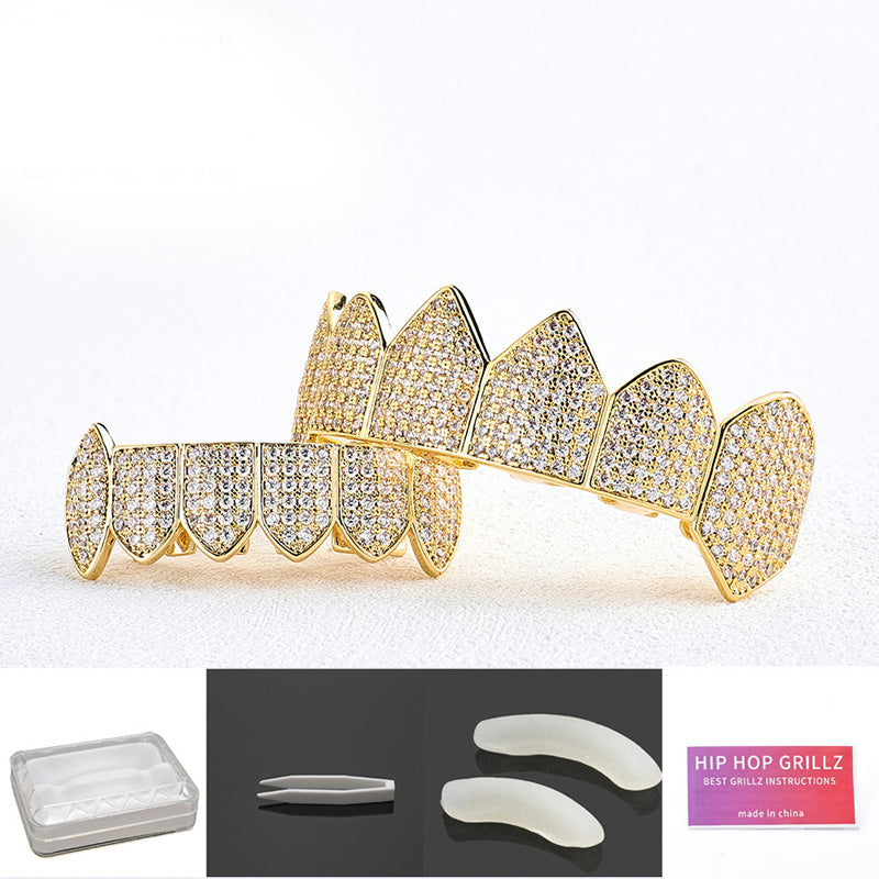Decoratieve Grillz met Zirkonia – productafbeelding