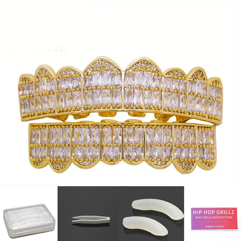 Decoratieve Grillz met Zirkonia – productafbeelding