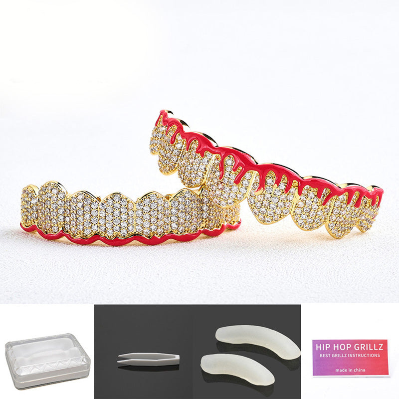 Decoratieve Grillz met Zirkonia – productafbeelding