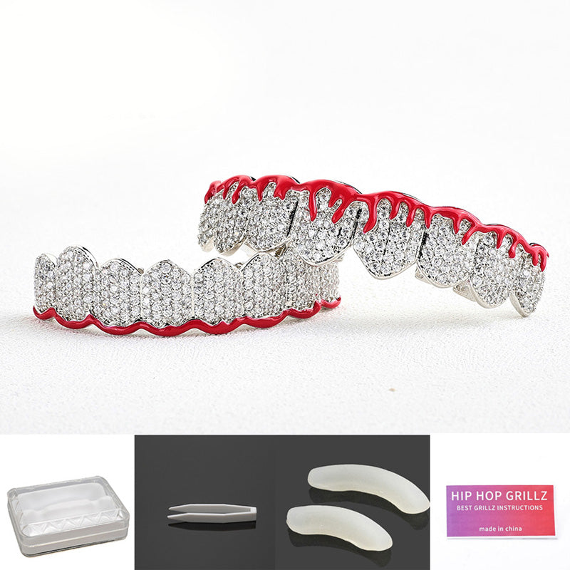 Decoratieve Grillz met Zirkonia – productafbeelding