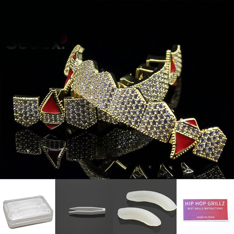 Decoratieve Grillz met Zirkonia – productafbeelding