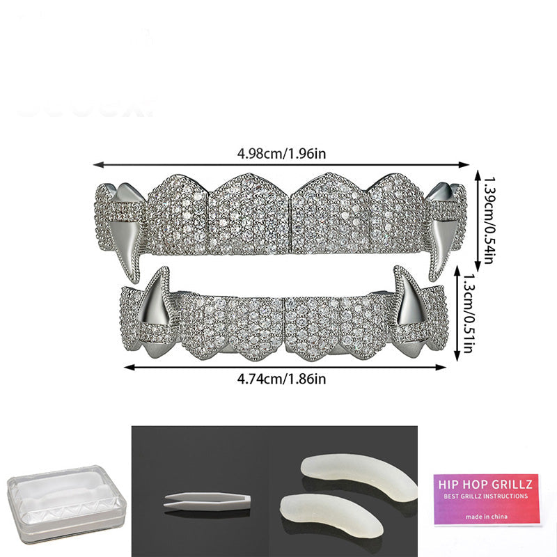 Decoratieve Grillz met Zirkonia – productafbeelding