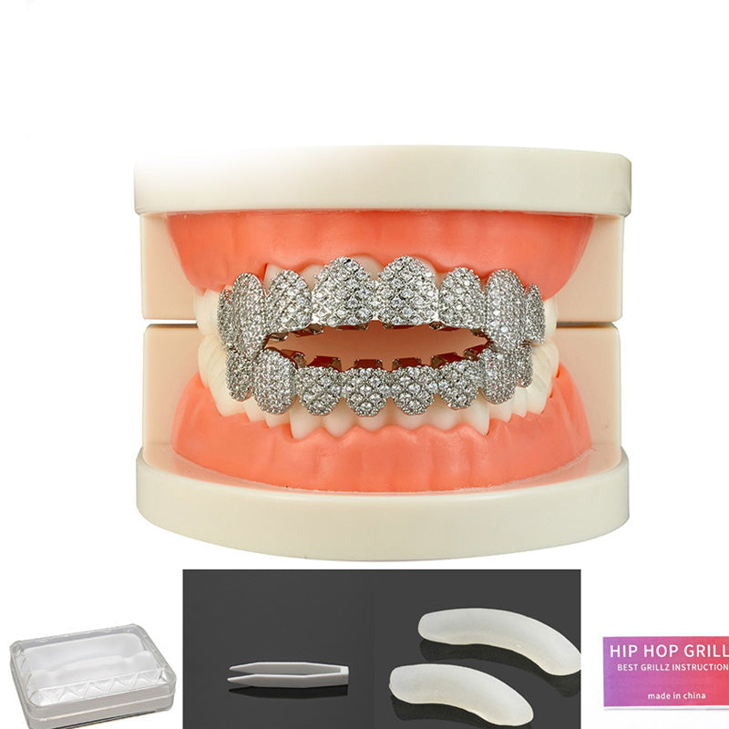 Decoratieve Grillz met Zirkonia – productafbeelding