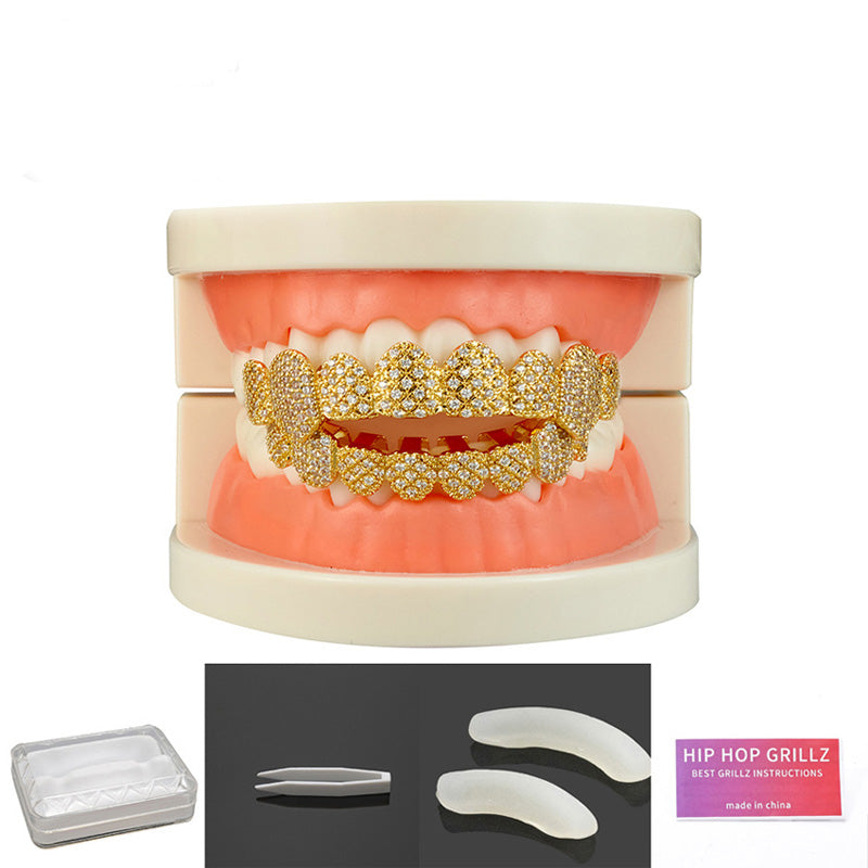Decoratieve Grillz met Zirkonia – productafbeelding