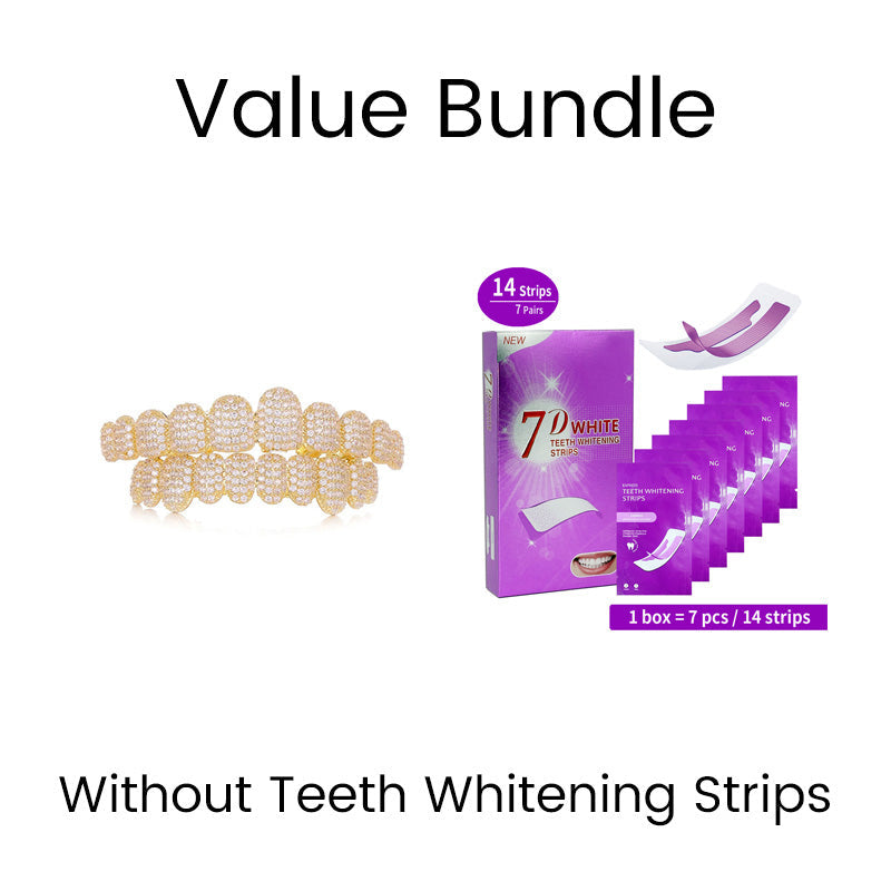 Decoratieve Grillz met Zirkonia – productafbeelding