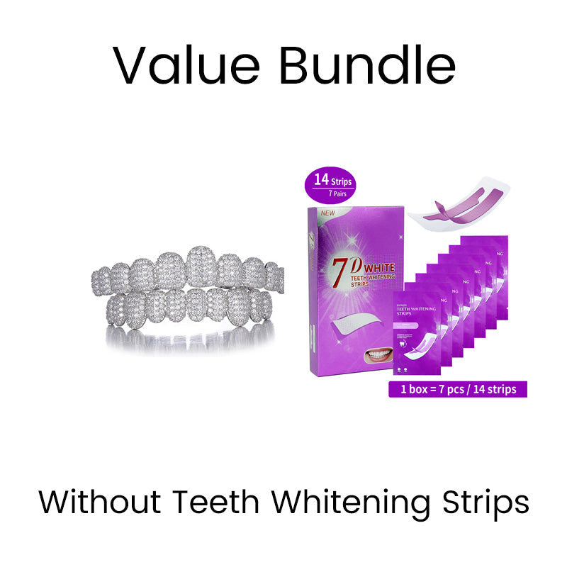 Decoratieve Grillz met Zirkonia – productafbeelding