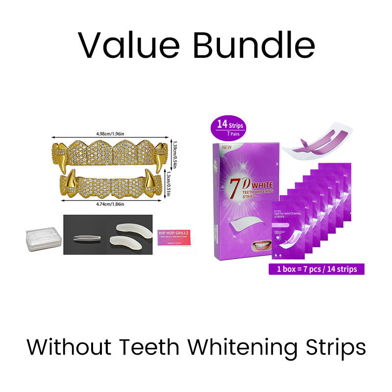 Decoratieve Grillz met Zirkonia – productafbeelding