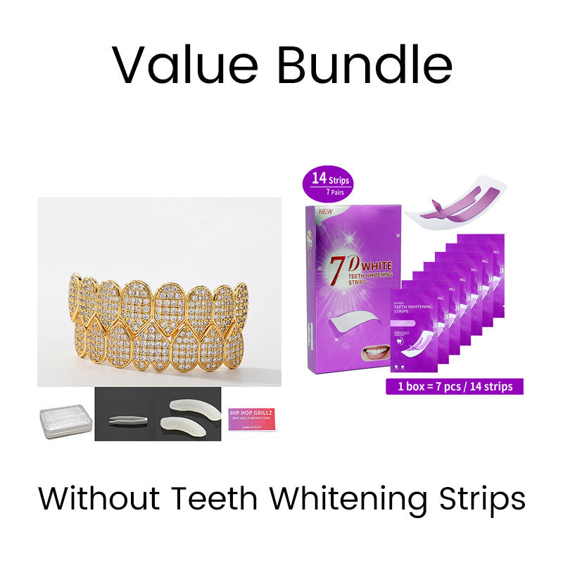 Decoratieve Grillz met Zirkonia – productafbeelding
