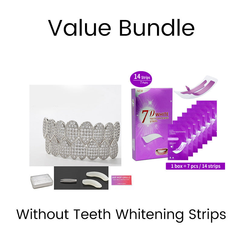 Decoratieve Grillz met Zirkonia – productafbeelding