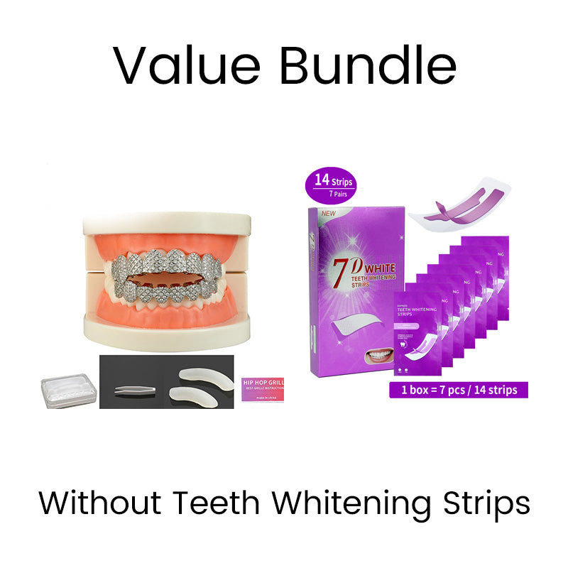 Decoratieve Grillz met Zirkonia – productafbeelding