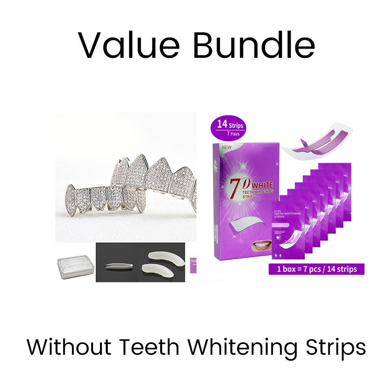 Decoratieve Grillz met Zirkonia – productafbeelding