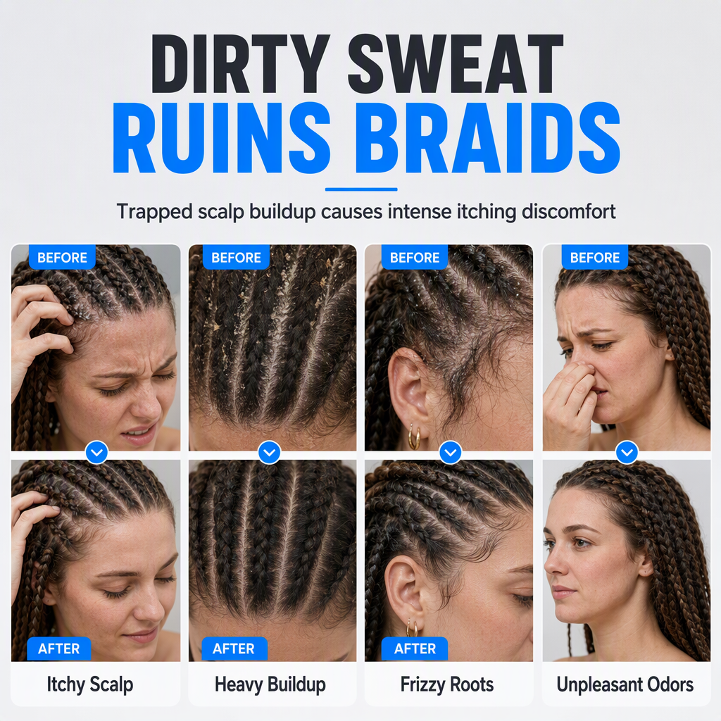 Reinigingsmousse voor Dreadlocks en Vlechten – productafbeelding