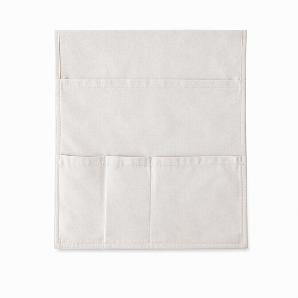 Canvas Bankorganizer met Opbergvakken – productafbeelding