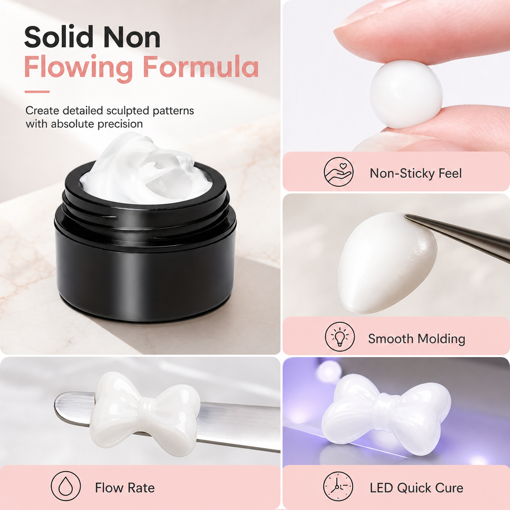 Vormbare Gel voor Nageldecoratie – productafbeelding
