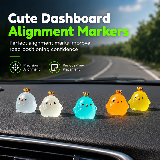 Lichtgevende Kuikenfiguurtjes voor het Dashboard – productafbeelding
