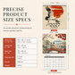 Hangkalender met Japanse Kunst – productafbeelding