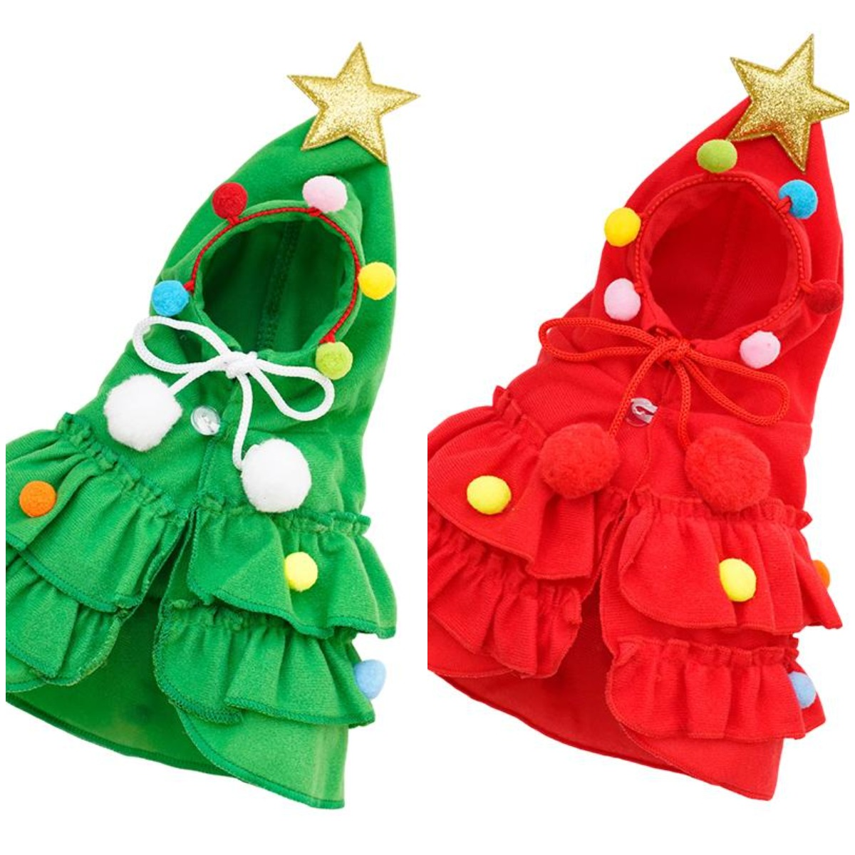 Kerstboomcape voor Honden en Katten – productafbeelding