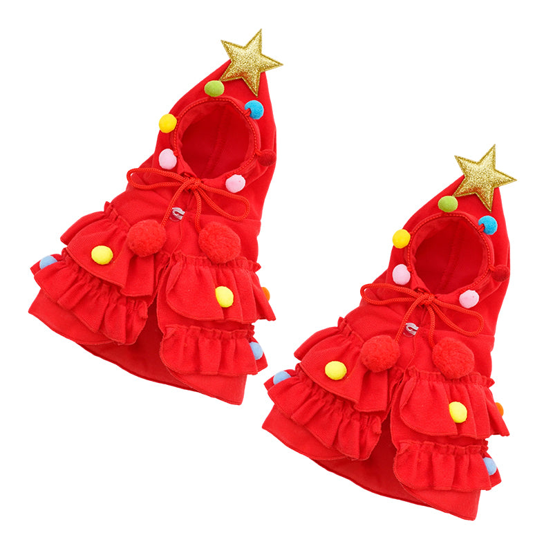 Kerstboomcape voor Honden en Katten – productafbeelding