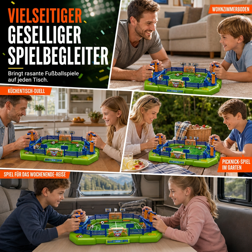Tafelvoetbalspel voor Twee Spelers – productafbeelding