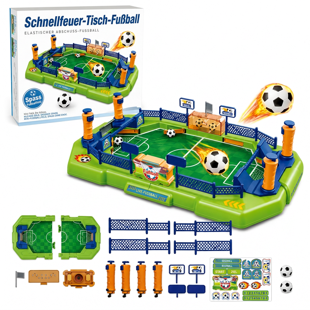 Tafelvoetbalspel voor Twee Spelers – productafbeelding